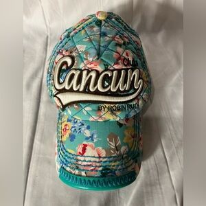 Robin Ruth Cancun floral snapback hat